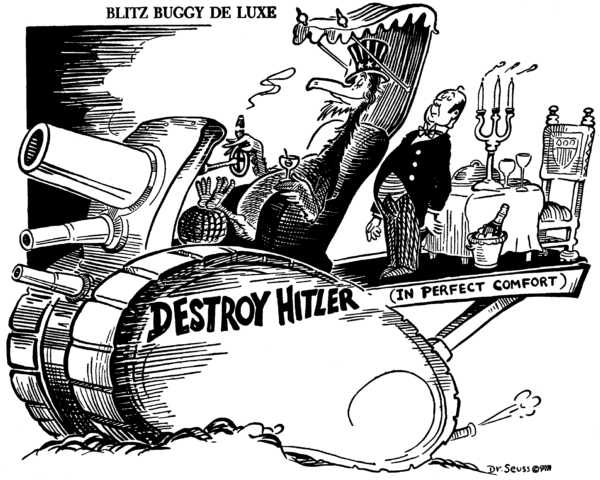 Dr. Seuss Political Cartoons