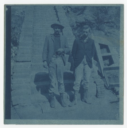 James Howard and companion in Bolaños, Jalisco
