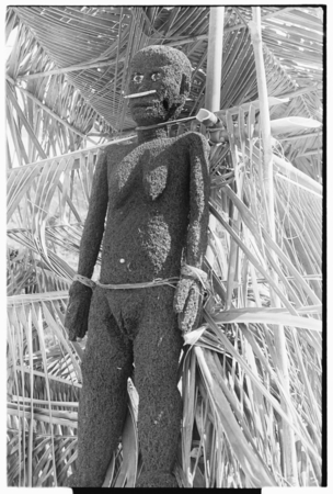 Fernwood &#39;ea female figure sculpted by Arimae of Furi&#39;ilae, 1979.