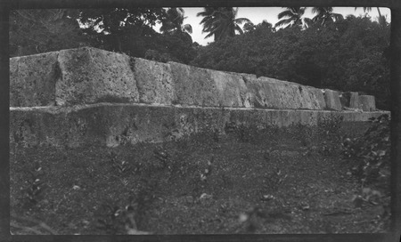 Langi, an ancient tomb on Tongatapu