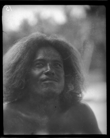 Portrait of man, Anuta Island