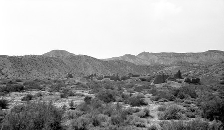 The first El Rosario Mission, looking northwest