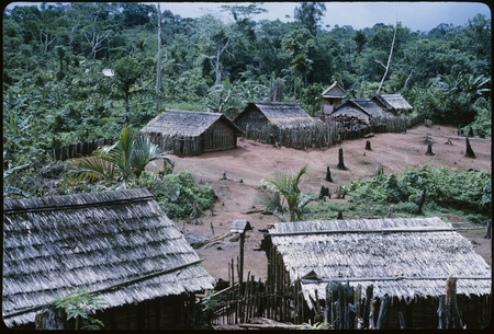 Large village above Uru.