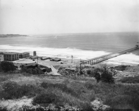 Campus of Scripps Institution for Biological Research, which would become Scripps Institution of Oceanography, Summer 1923