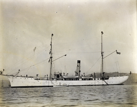 U. S. Fisheries Commission steamer Albatross (ship) which was the world&#39;s first large deep-sea oceanographic and fisheries...