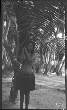Young woman of Kiribati