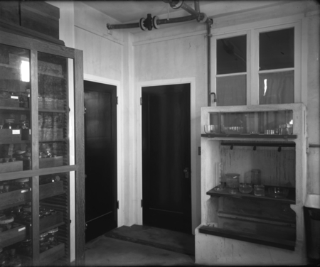 Upstairs laboratory located in the George H. Scripps Memorial Marine Biological Laboratory building of the Marine Biologic...