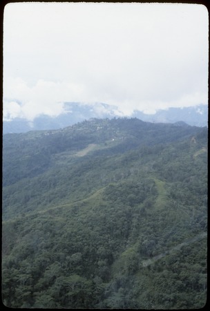 Tabibuga airstrip: aerial view