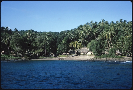 Coastal scene, Makira.