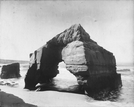 Cathedral Rock. La Jolla, now destroyed. 1906