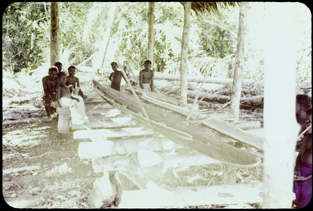 Canoe making