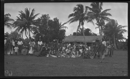 Dance on Aitutaki, Christmas 1925
