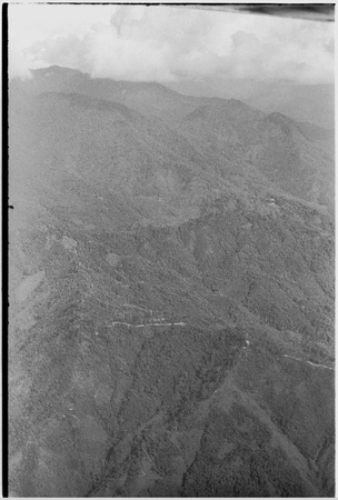 Mountains, aerial view