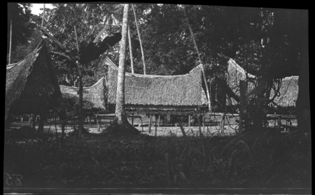 Houses at Dobu village, Dobu Island