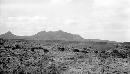 Mount Médano and El Coronel (left) from the north