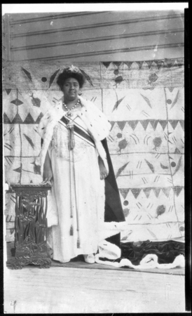Portrait of Queen Salote of Tonga
