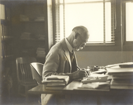 Scripps Institution of Oceanography Director Thomas Wayland Vaughan. August 1932