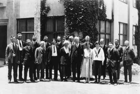 Staff of Scripps Institution for Biological Research at the retirement of William E. Ritter