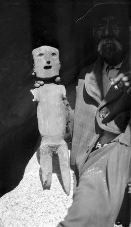 Ñipumjos, figurine used in some ceremonies of Kiliwa