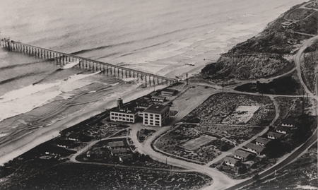 Scripps Institution of Oceanography, aerial view, 1925