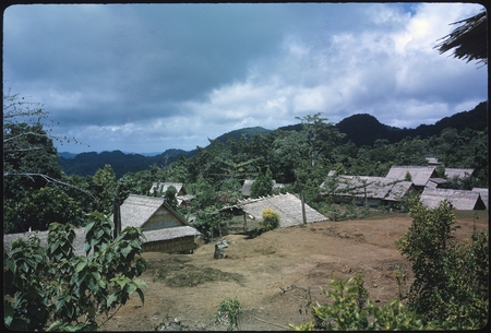 Village, Santa Isabel Island.
