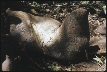 Petroglyph carving
