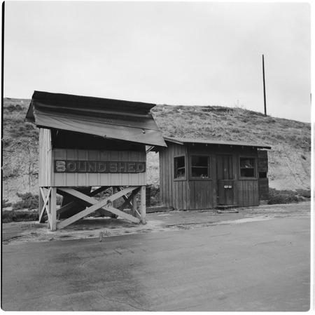 Camp Matthews, Rifle range, Sound shed, Building No.342