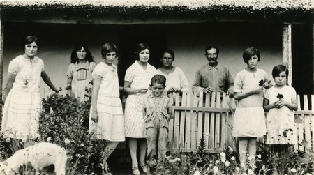 Cruz Sandes family at El Rosario