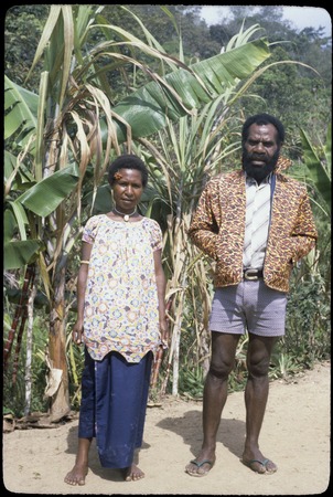 Mai Kopi and wife Wagi