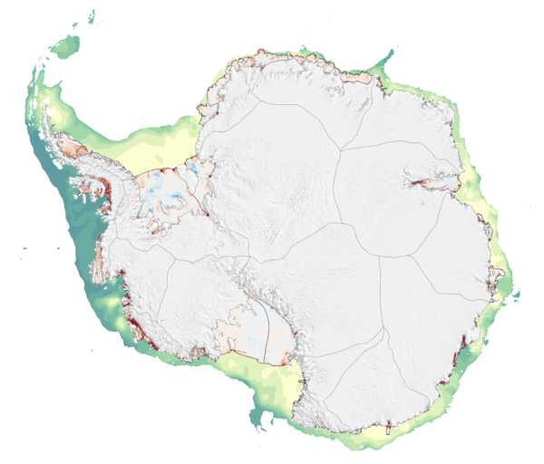 Data from: Interannual variations in meltwater input to the Southern Ocean from Antarctic ice shelves