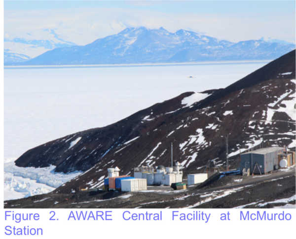 Organic and Elemental Composition of Submicron Aerosol Particles during AWARE at McMurdo Station, Antarctica