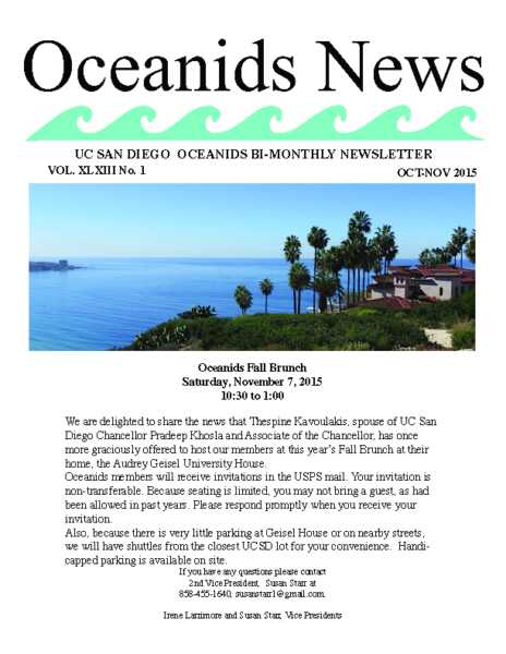 Oceanids News