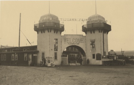 [Tijuana fair entrance]