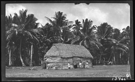 Traditional house, Cook Islands