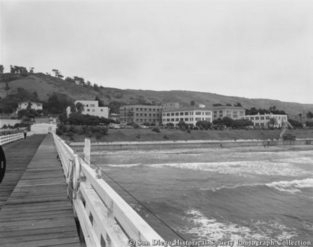 View from pier of Scripps Institution of Oceanography