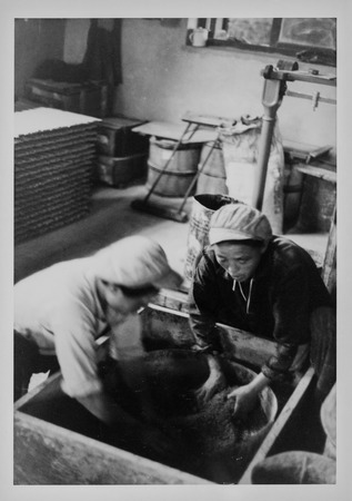 Female Worker in the factory