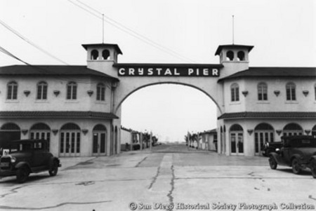 Entrance to Crystal Pier, Pacific Beach