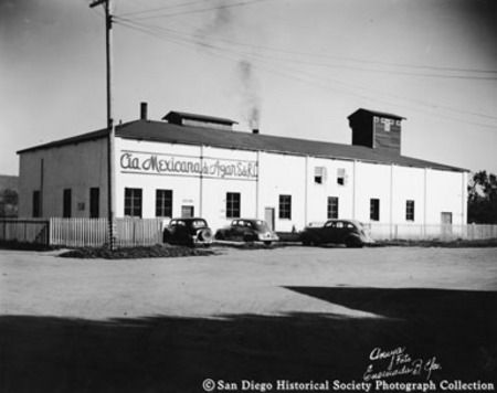 Exterior view of American Agar and Chemical Company&#39;s Baja California facility