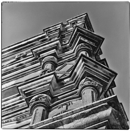 Architectural detail of building in Álamos