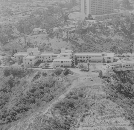 Aerial view of UC San Diego School of Medicine