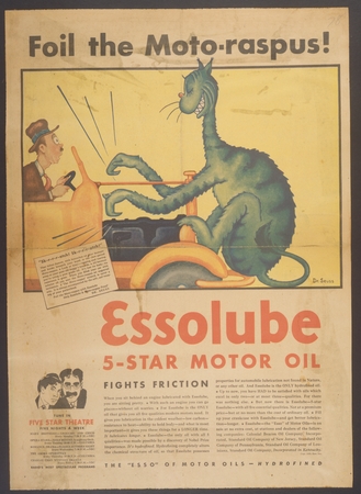 Standard Oil Company - Essolube advertisement