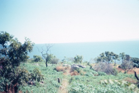 Misty view of Lake Tanganyika