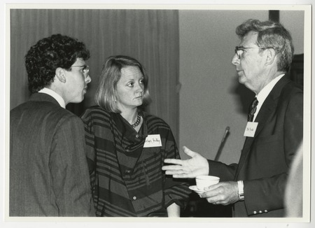 J. Robert Beyster with colleagues at FED Conference