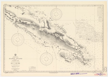 South Pacific Ocean : Solomon Islands : Isabel Island (Santa Isabel) eastern part