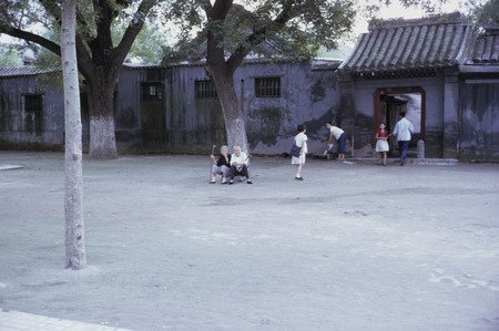 School courtyard