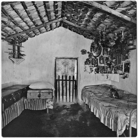 Interior shrine at Rancho San Gregorio, home of Loreto and Joséfa Arce