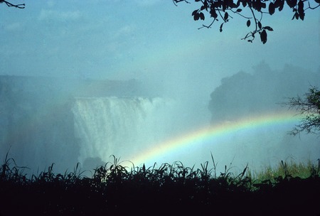 Victoria Falls, near town of Livingstone