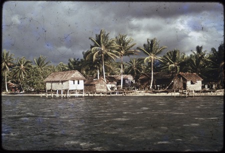 Manus: houses, some built over the water