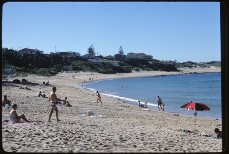 Beach scene in Australia