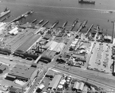 Aerial view of Westgate cannery